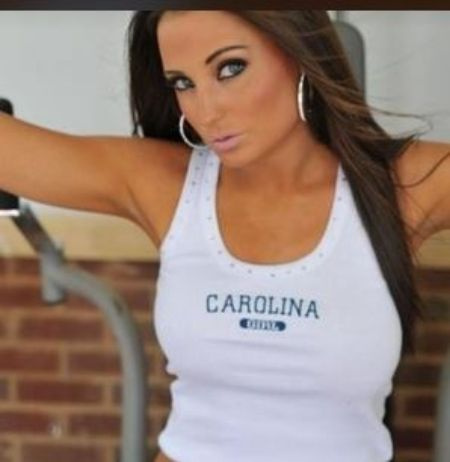   Chris Carlo' ex wife and Hawaiian model, Nicole Jockisch Carlos. 