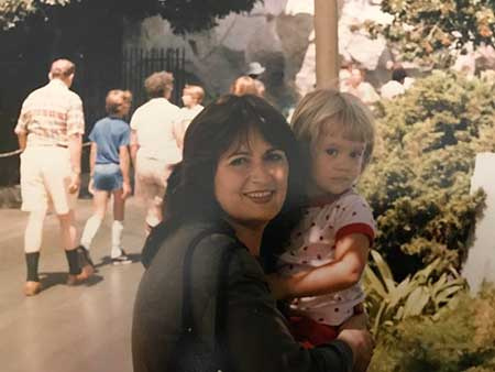   Rosemary con su hija, Jennifer Candy