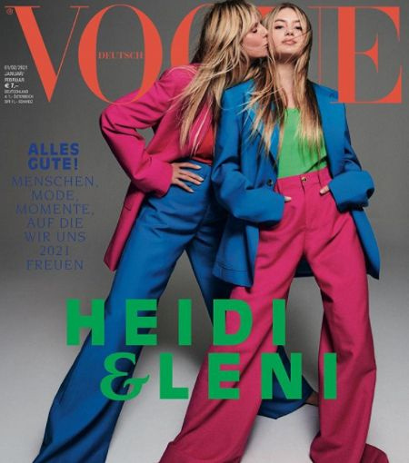 Helene Boshoven Samuel's first modeling gig with her mom Heidi.