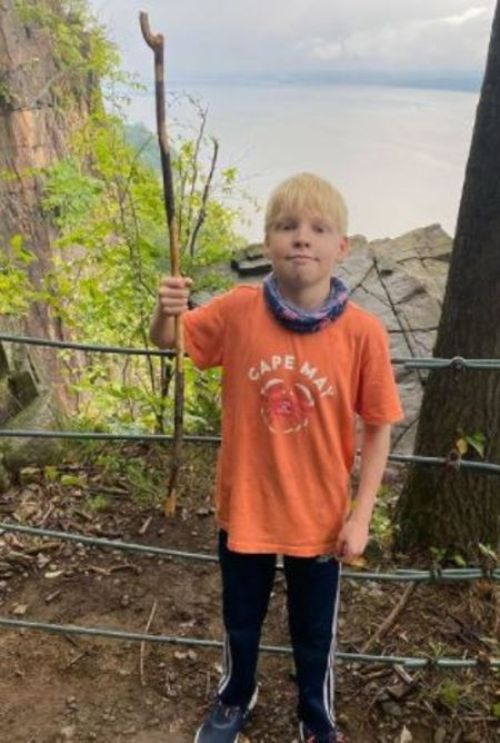   Brandon Walker's 10-year-old son, Tommy