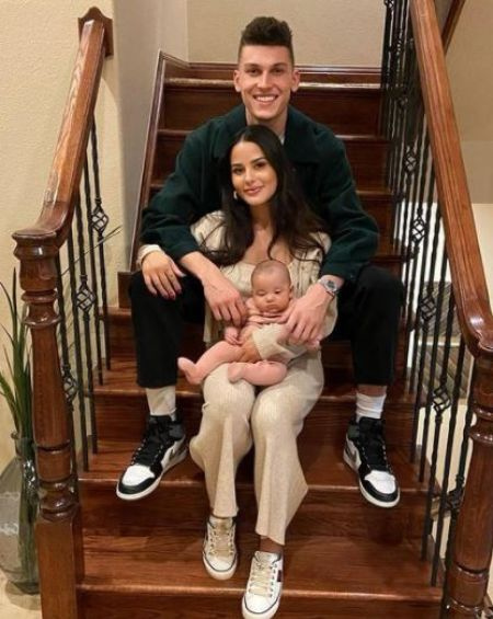   Tyler Herro e la sua ragazza hanno accolto la figlia nel settembre 2021.