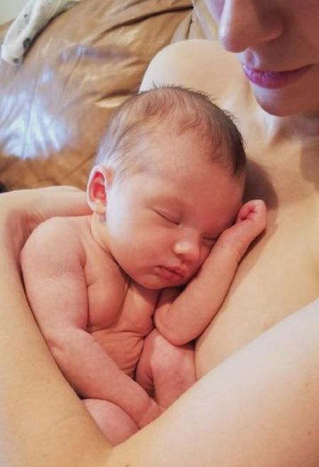   Rosie Carolyn Kress' photo when she was just born