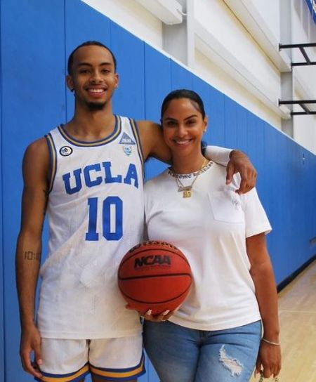   Pato's former girlfriend Johanna with her basketball player son, AmariDrake's former girlfriend Johanna with her basketball player son, Amari 
