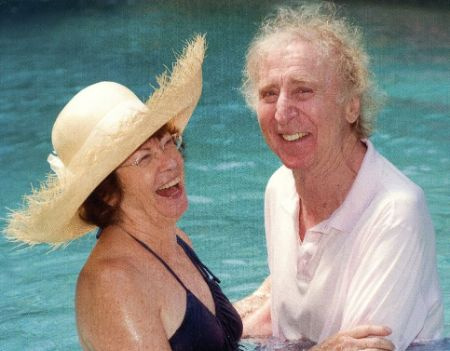 Karen Boyer y su esposo.
