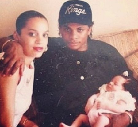 Erin Bria Wright's parents broke up a year before Eazy's death.