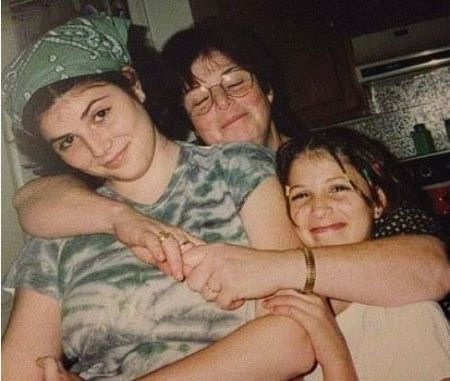   Drew Grant con la sua famiglia