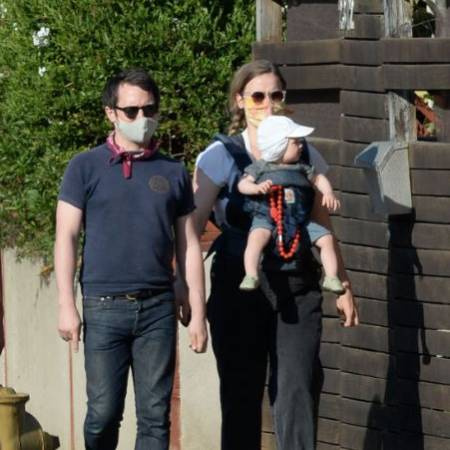 La productrice danoise Mette-Marie Kongsved et son petit ami Elijah Wood