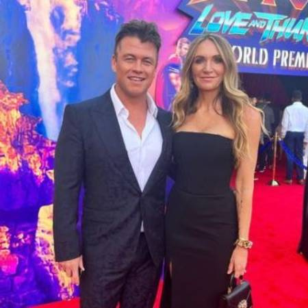Samantha Hemsworth con su esposo Luke Hemsworth
