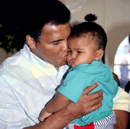 muhammad alí's youngest son Asaad Ali.