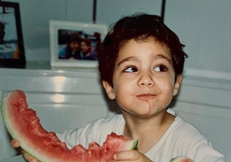 Chino Darin cuando era niño