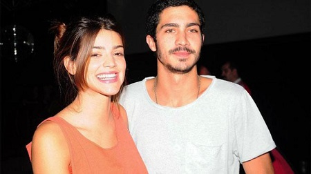 Chino Darín y su ex pareja Calu Rivero en público