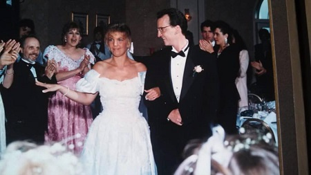 Jane con su esposo de Randy.