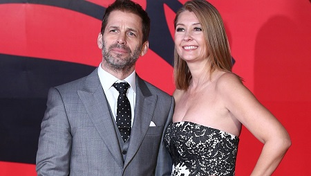 Zack Snyder con su segunda esposa, Deborah Snyder.
