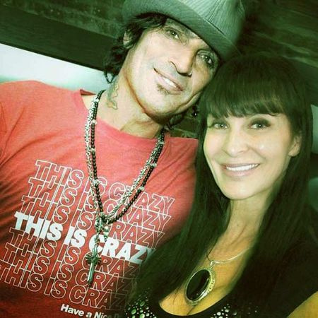 Elaine Starchuk con su exmarido Tommy Lee