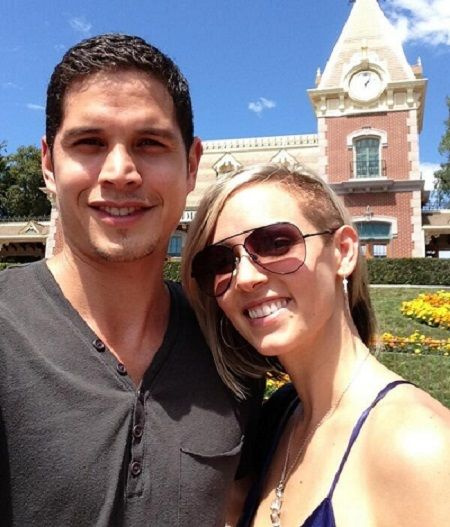   Emily Frlekin lleva mucho tiempo casada con su pareja.