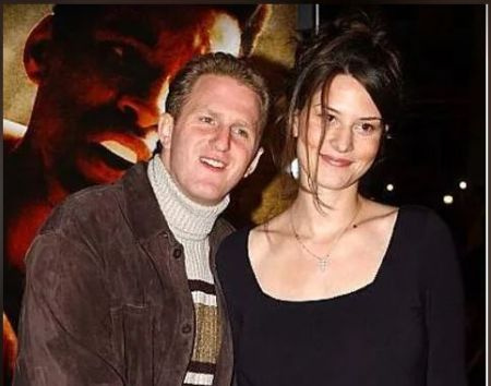 Kebe Dunn's husband, Michael Rapaport with his ex-wife, Nichole Beattie.