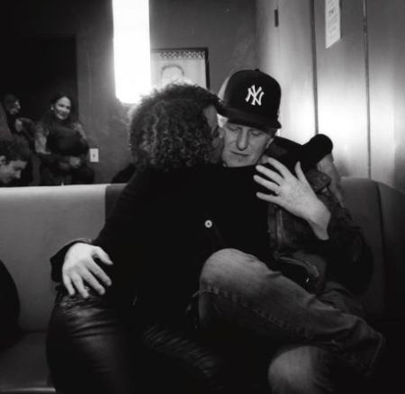 Kebe Dunn e seu marido ator, Michael Rapaport, de filmes como Deep Blue Sea, Higher Learning, True Romance.