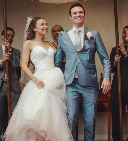   Vanessa con suo marito