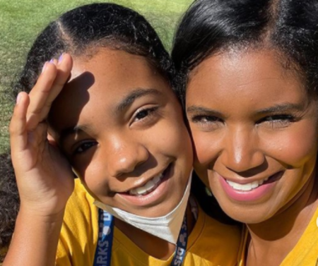 Denise Boutte mit ihrer Tochter Jordan