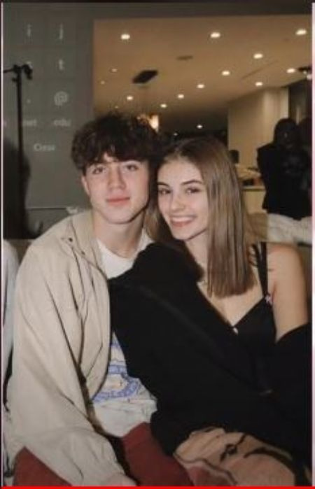Eva avec son ancien petit ami Connor Tanner
