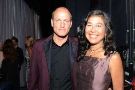 Woody Harrelson y Laurie Louie's daughter Zoe Giordano Harrelson