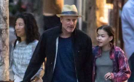 Zoe Giordano es la hija de Woody Harrelson y Laurie Louie