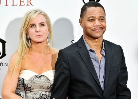 Sara Kapfer con su exmarido Cuba Gooding Jr.