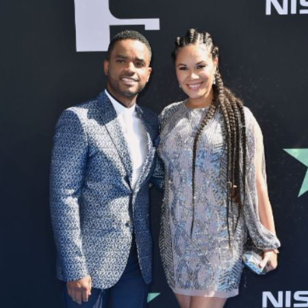  Larenz Tate e sua moglie Tomasina Parrott