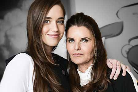 Christina Schwarzenegger y su madre