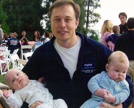 griffin musk e irmão gêmeo xavier musk