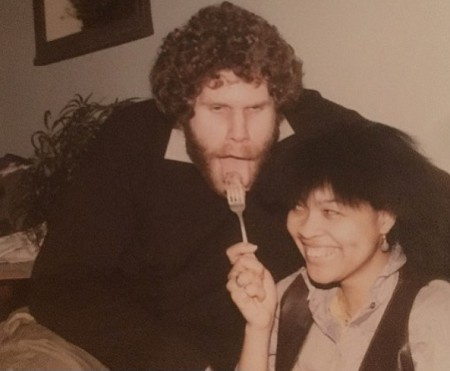 Opal y su ex cónyuge Ron.