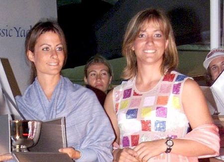 Alessandra, à droite et Allegra Gucci, les filles de Maurizio Gucci et Patrizia, valent plus de 400 millions de dollars.
