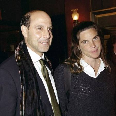 A falecida esposa e filantropa Kate Tucci e seu segundo marido Stanley Tucci