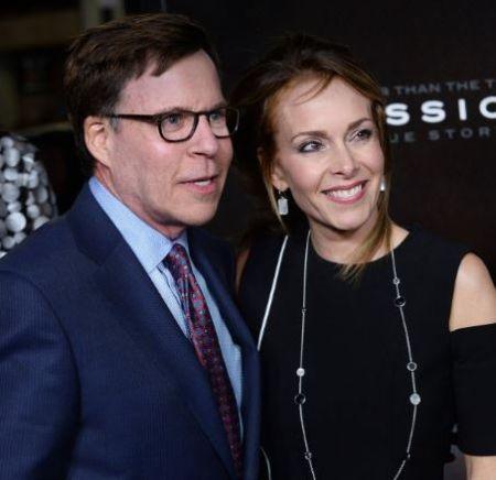   L'ormai 53enne Jill Sutton con suo marito, Bob Costas nel novembre 2015.