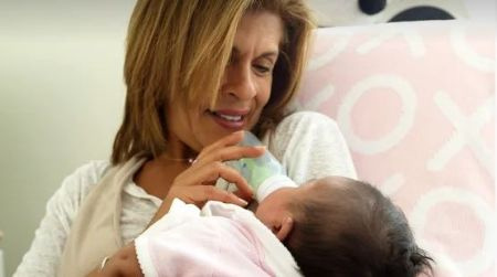   Haley Joy Kotb con la madre adottiva, Hoda Kotb