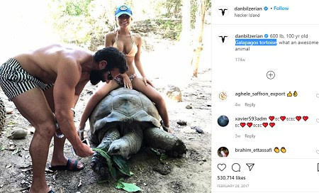 Sofia Bevarly e Dan Bilzerian começaram a namorar em 2017.