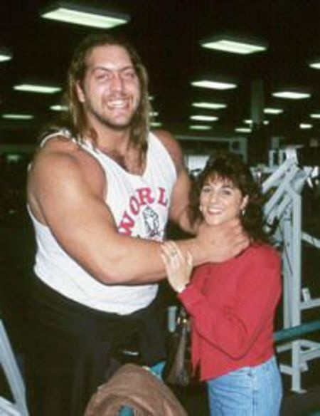Melissa Ann Piavis con su ex esposo, The Big Show