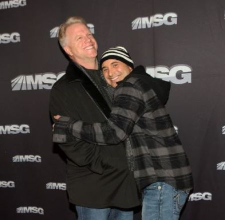   Kim Cartone's husband Craig with his radio host partner Boomer