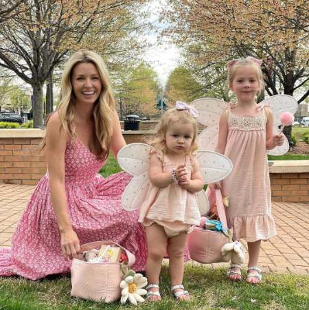   Amy Reimann è madre di due bambini