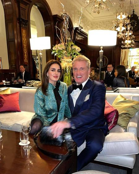   Emma Krokdal steht als Verlobte von Dolph Lundgren im Rampenlicht