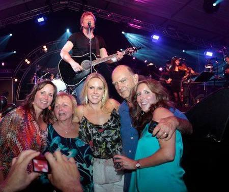 Tiffany avec sa famille.