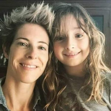   actor de The Walking Dead's wife Gael and their daughter Matilda Clutterbuck 