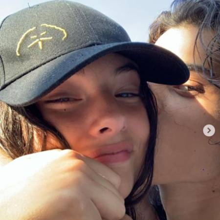 Deva Cassel e seu namorado Luca Salandra
