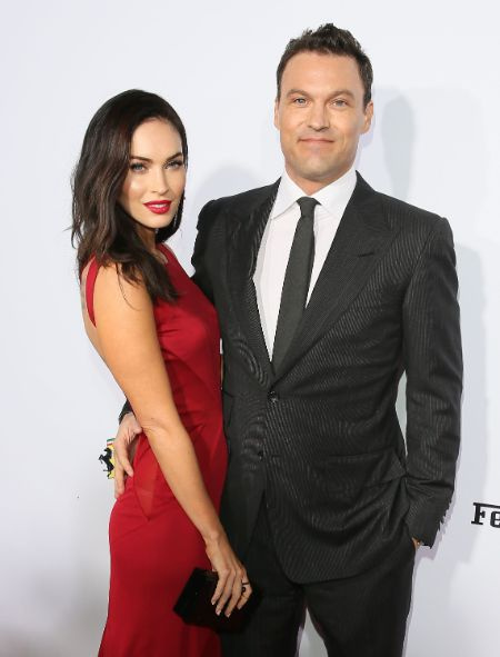 franklin thomas fox's daguther with her ex-husband Brian Austin Green