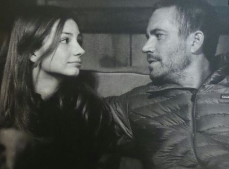 Paul Walker con él y su ex novia, Rebecca Soteros' daughter, Meadow Walker.
