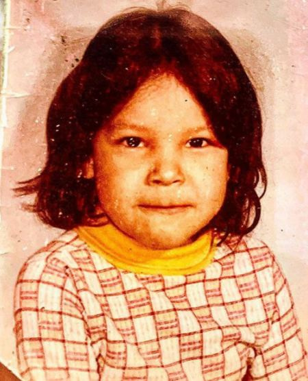 Nathaniel's childhood photo.