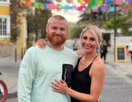   Wes Bergman ha proposto a sua moglie, Amanda Bergman, alla partita dei Kansas City Royals