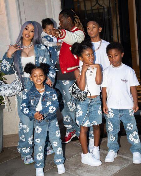 Carlos Alman es abuelo de su hija Cardi B's two child