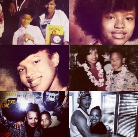   Dewayne Turrentine ha condiviso sua madre's photos on the Mother's Day