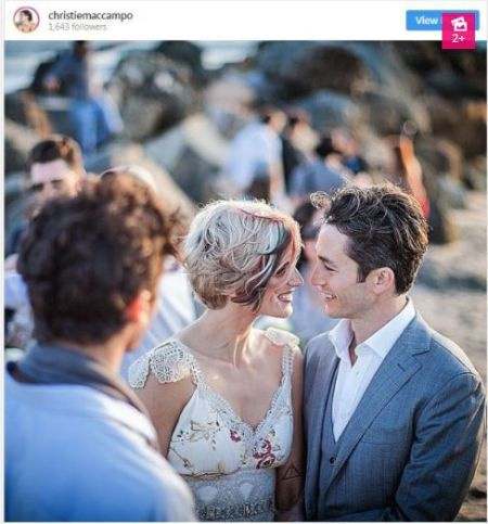 Christie Mac Campo avec son mari Bobby Campo